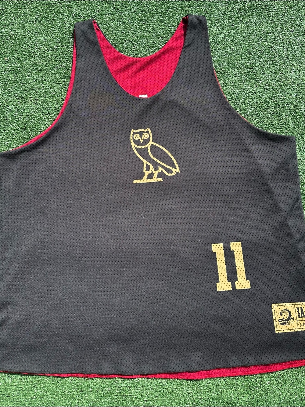 Dreamville x OVO Drake J Cole IAAB Tour Reversible Basketball Jersey Mens Large